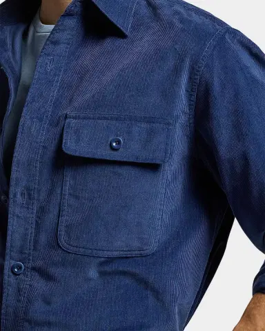 Ralph Lauren Purple Label Men's Fine-Wale Corduroy Shirt | Thumbnail 5