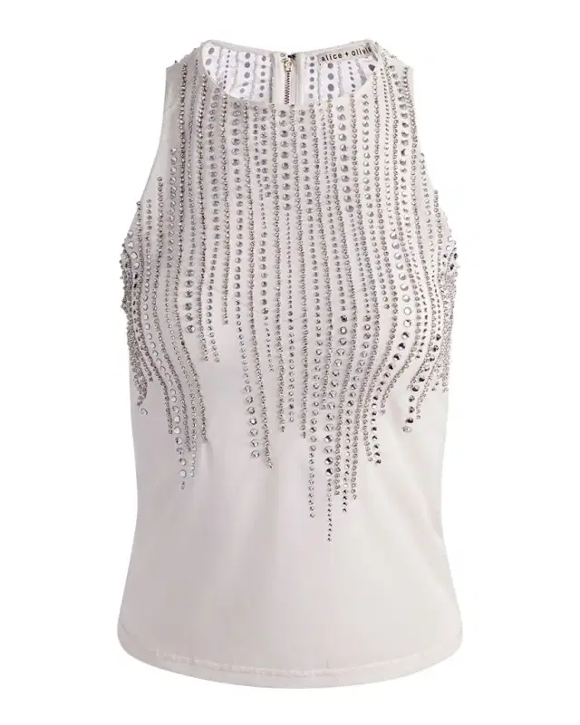 Pania Embellished Sleeveless Top