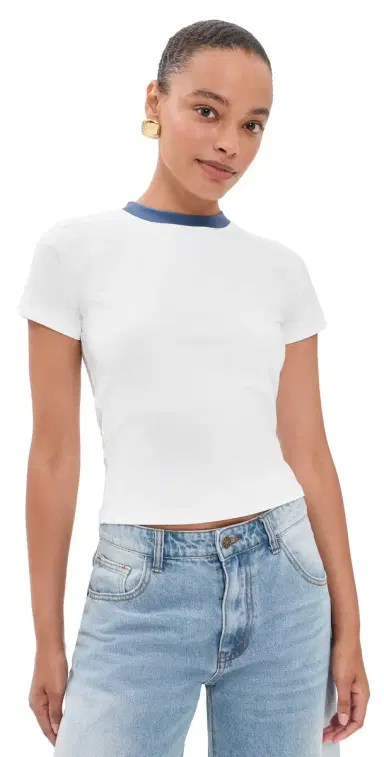 LIONESS Clubhouse Tee Porcelain | Thumbnail 1