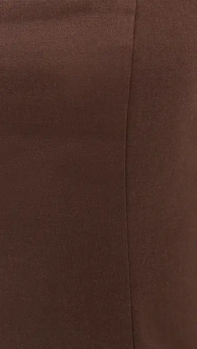 SEVEN WONDERS Rhiannon Shirred Top Chocolate | Thumbnail 6