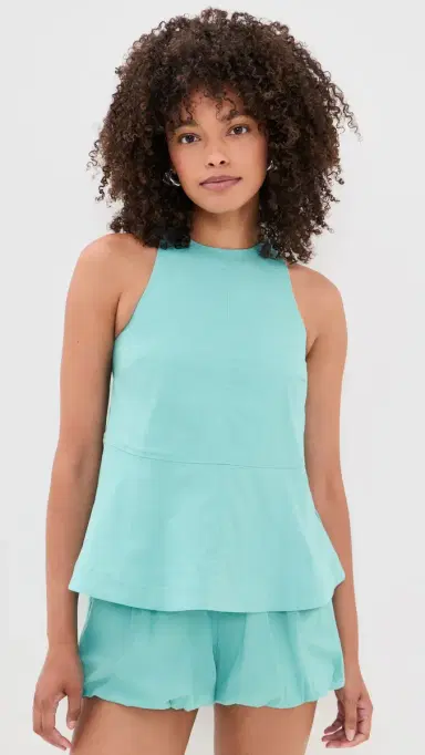 Aligne Carlos Poplin Pemplum Top | Thumbnail 2