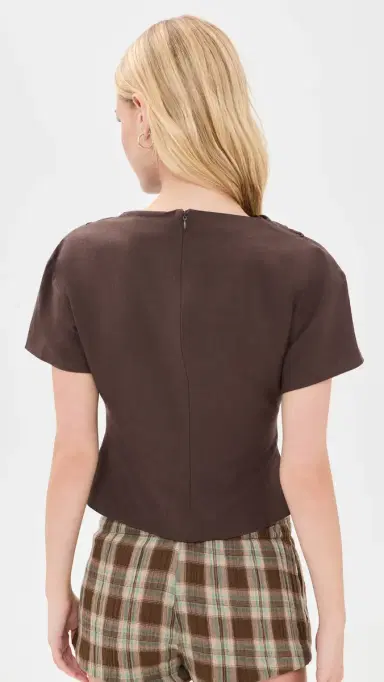 Lioness Halcyon Top Brown | Thumbnail 3