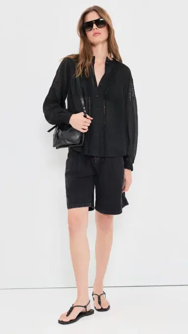 ISABEL MARANT ÉTOILE Polda Top Black 38 | Thumbnail 5 ISABEL MARANT ÉTOILE Polda Top Black 38 | Thumbnail 5