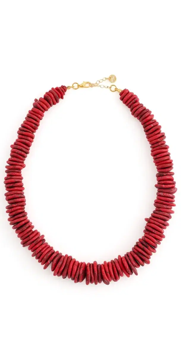 Maison Irem San Marzano Necklace Red One Size
