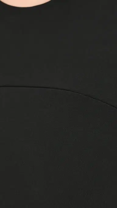 Jil Sander Crew Neck Dress Black | Thumbnail 6 Jil Sander Crew Neck Dress Black | Thumbnail 6