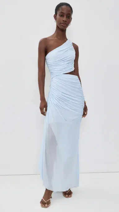 A.L.C. A. L.C. Cleo Maxi Dress Sky Blue | Thumbnail 2