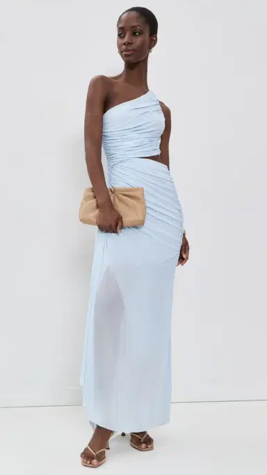 A.L.C. A. L.C. Cleo Maxi Dress Sky Blue | Thumbnail 5