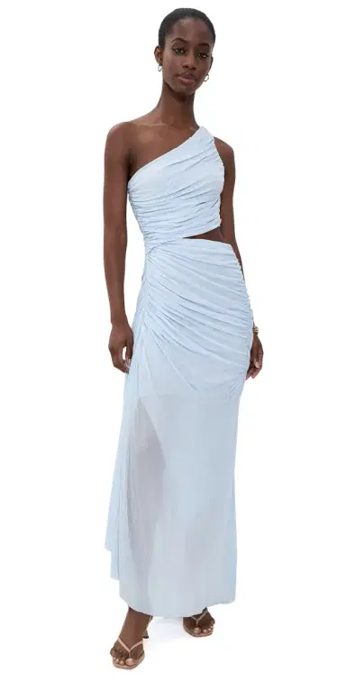 A.L.C. A. L.C. Cleo Maxi Dress Sky Blue | Thumbnail 1