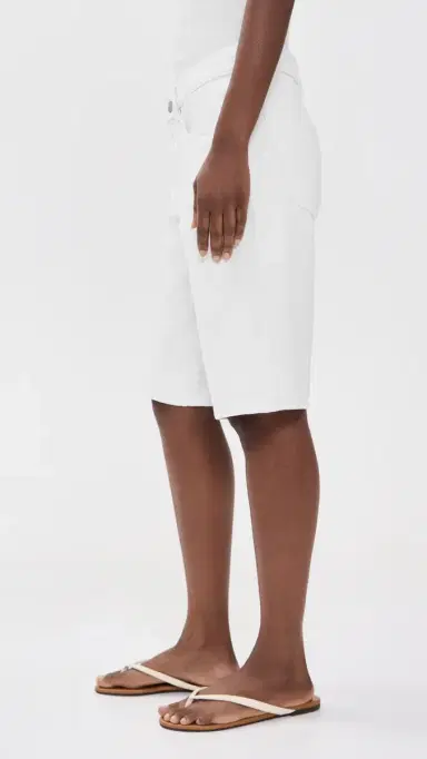 DL1961 Abby Relaxed Denim Shorts White | Thumbnail 5 DL1961 Abby Relaxed Denim Shorts White | Thumbnail 5