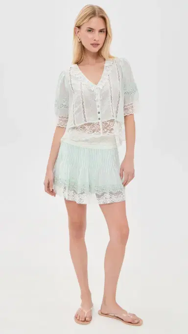 LoveShackFancy Maurelle Top | Thumbnail 5 LoveShackFancy Maurelle Top | Thumbnail 5