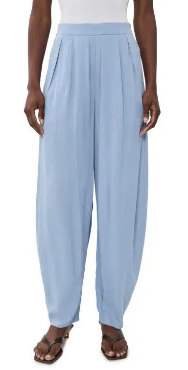 Jamie Haller The Silk Arc Pants Sky Blue P | Thumbnail 1
