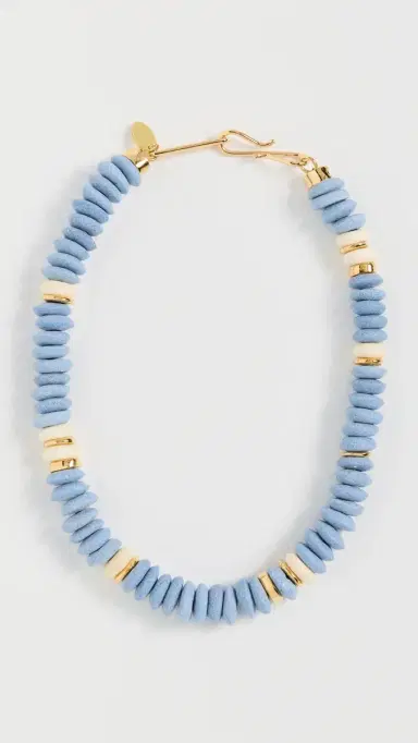 Lizzie Fortunato Laguna Necklace Sky Blue One Size | Thumbnail 2