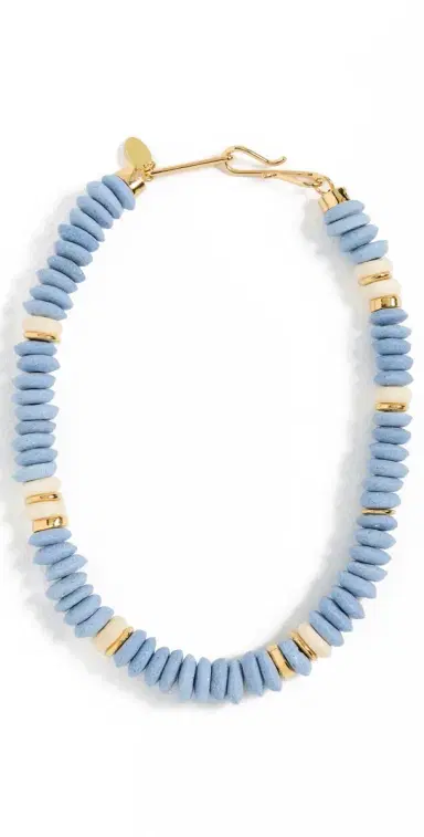 Lizzie Fortunato Laguna Necklace Sky Blue One Size | Thumbnail 1