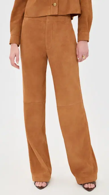 Ulla Johnson Freja Suede Pants Cognac 6 | Thumbnail 2