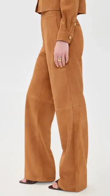 Ulla Johnson Freja Suede Pants Cognac 6 | Thumbnail 4
