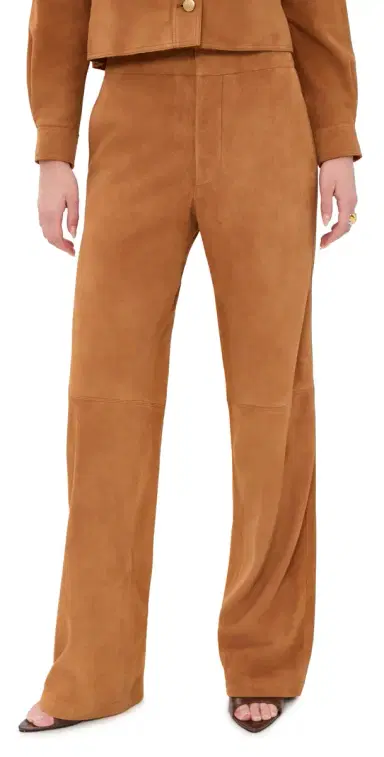 Ulla Johnson Freja Suede Pants Cognac 6 | Thumbnail 1