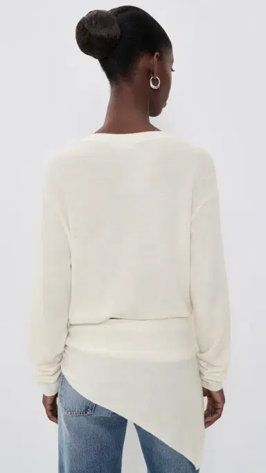 LIONESS Olsen Scarf Pullover Porcelain M | Thumbnail 3 LIONESS Olsen Scarf Pullover Porcelain M | Thumbnail 3