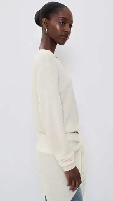 LIONESS Olsen Scarf Pullover Porcelain M | Thumbnail 4 LIONESS Olsen Scarf Pullover Porcelain M | Thumbnail 4