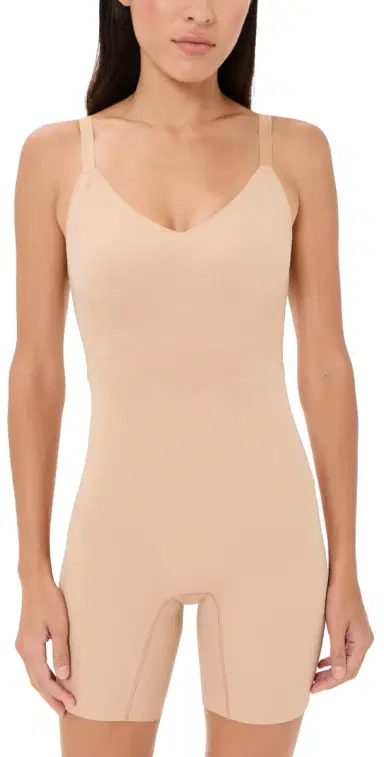 Honeylove Superpower Mid-Thigh Bodysuit and | Thumbnail 1