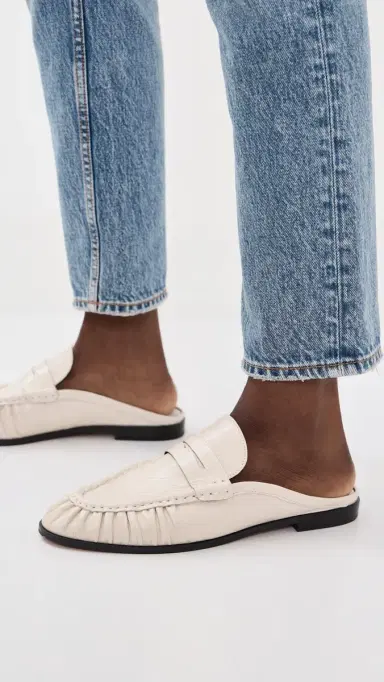 Dolce Vita Betzy Mules Creme Leather 7 | Thumbnail 3