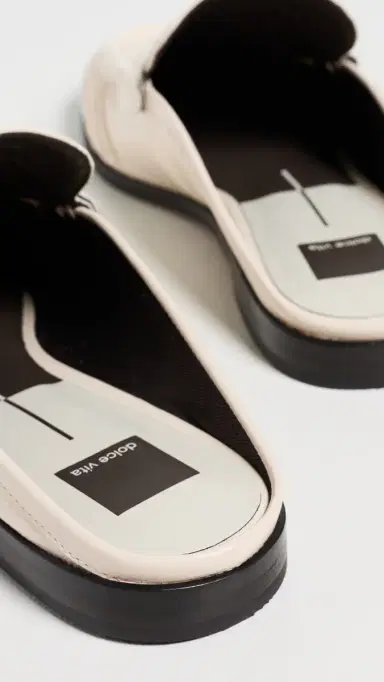 Dolce Vita Betzy Mules Creme Leather 7 | Thumbnail 4