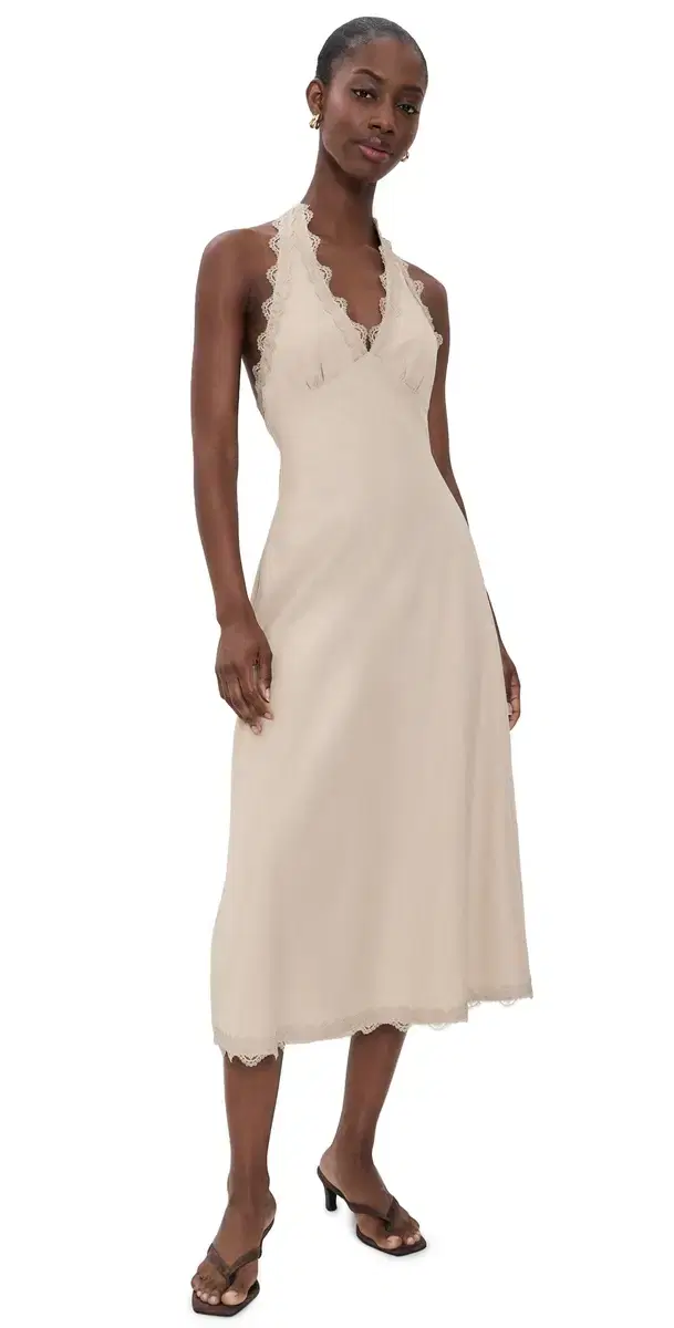Lioness Stars Align idi Dress Beige