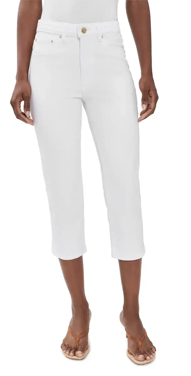 DL1961 Kristy Capri Pants White