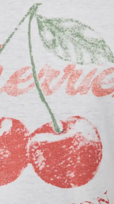 Free People Nova Graphic Tee Cherry Combo L | Thumbnail 6 Free People Nova Graphic Tee Cherry Combo L | Thumbnail 6