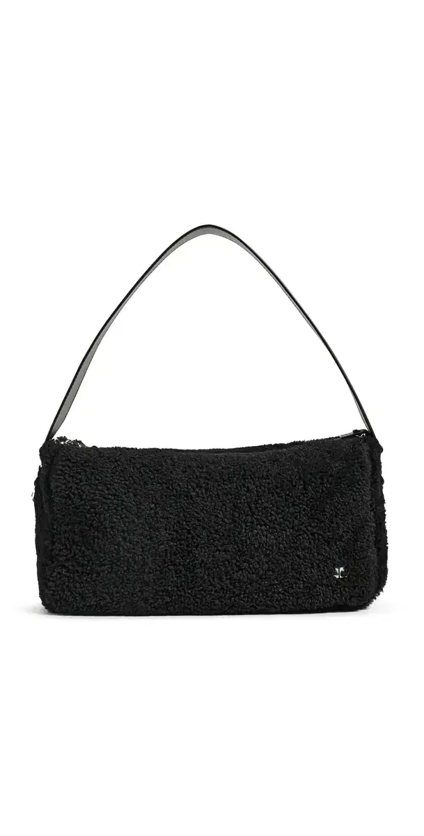 Courrèges Medium Three Sixty Curly Bag Black One Size