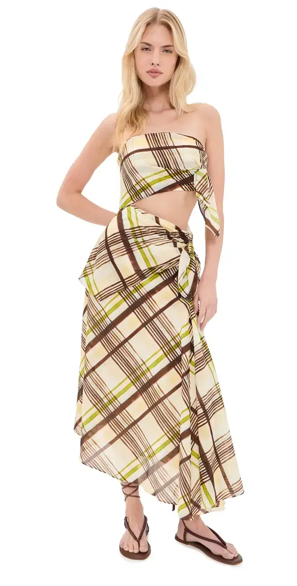 A.L.C. A. L.C. Tessa Dress Butter/Ganache