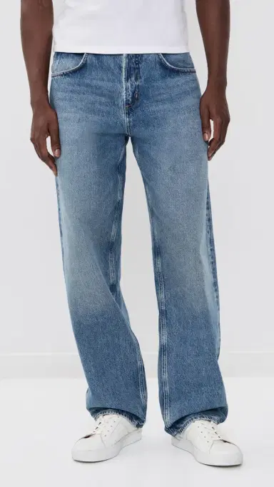 AGOLDE Fusion Low Slung Tapered Fit Jeans Friction | Thumbnail 2