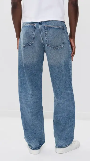 AGOLDE Fusion Low Slung Tapered Fit Jeans Friction | Thumbnail 3