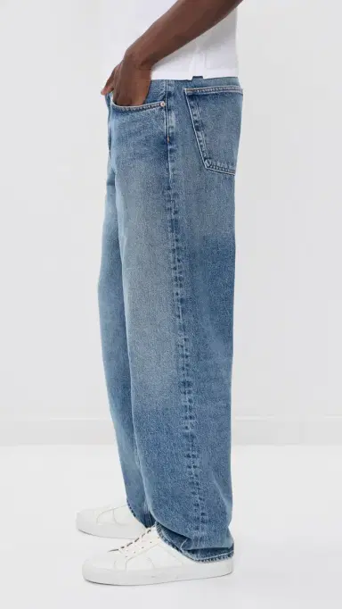 AGOLDE Fusion Low Slung Tapered Fit Jeans Friction | Thumbnail 4