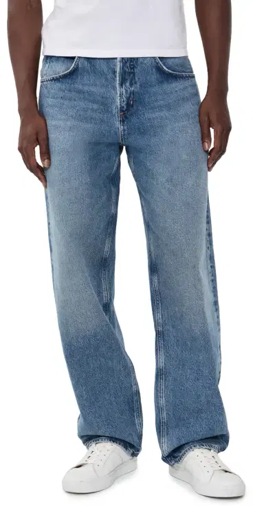 AGOLDE Fusion Low Slung Tapered Fit Jeans Friction | Thumbnail 1