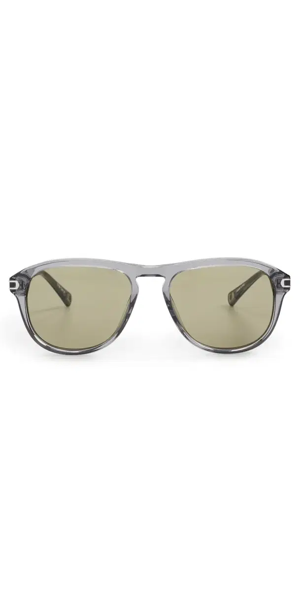 Orlebar Brown The Danny Sunglasses Volcanic Crystal/Herbal Green One Size