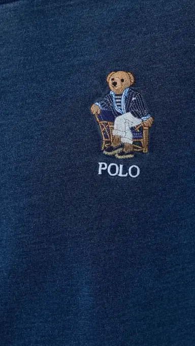 Polo Ralph Lauren Original Label Jersey Newport Bear Tee Newport Bear/Dark Indigo | Thumbnail 6