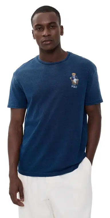 Polo Ralph Lauren Original Label Jersey Newport Bear Tee Newport Bear/Dark Indigo | Thumbnail 1
