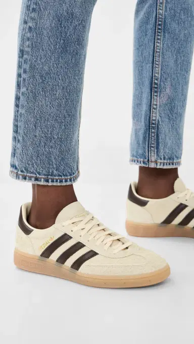 Adidas Handball Spezial Sneakers Warm Vanilla/Coffee/Gold Met 5 | Thumbnail 3 Adidas Handball Spezial Sneakers Warm Vanilla/Coffee/Gold Met 5 | Thumbnail 3