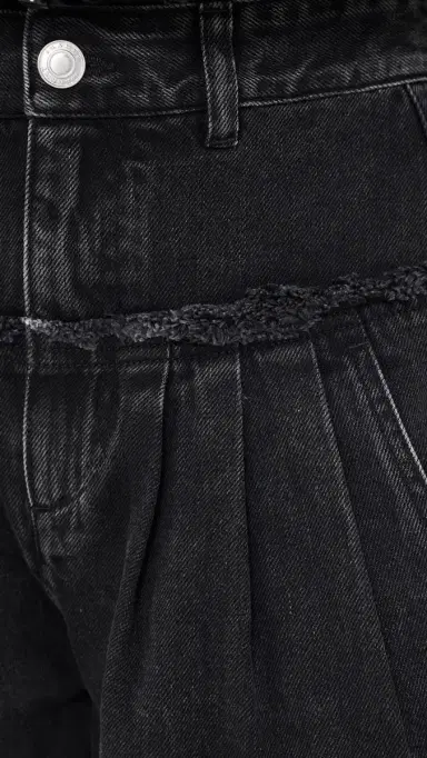 ISABEL MARANT ÉTOILE Iselle Denim Shorts Faded Black 38 | Thumbnail 6 ISABEL MARANT ÉTOILE Iselle Denim Shorts Faded Black 38 | Thumbnail 6