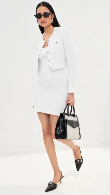 LE BOP Noemi Dress White L | Thumbnail 6