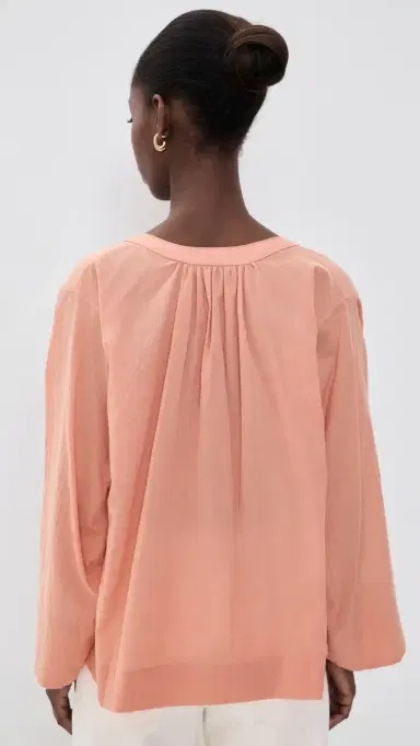 Jamie Haller The Pascale Blouse Dusty Peach M | Thumbnail 4 Jamie Haller The Pascale Blouse Dusty Peach M | Thumbnail 4