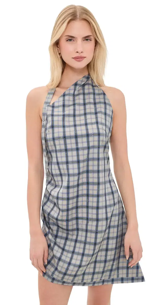 oonlight ini Dress ASH PLAID