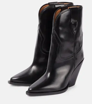 Isabel Marant Leyane leather ankle boots | Thumbnail 2 Isabel Marant Leyane leather ankle boots | Thumbnail 2