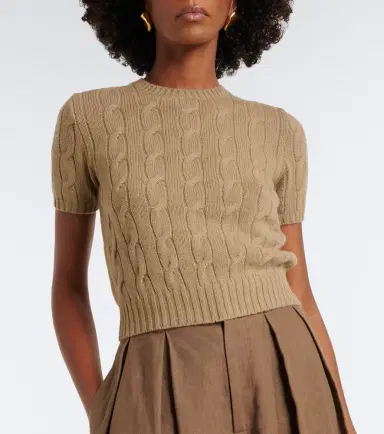 Ralph Lauren Collection Cable-knit cashmere sweater | Thumbnail 5