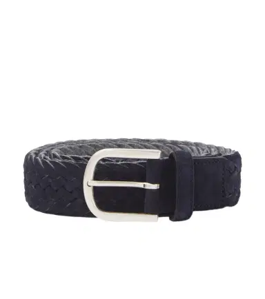 Canali Braided suede belt | Thumbnail 1 Canali Braided suede belt | Thumbnail 1