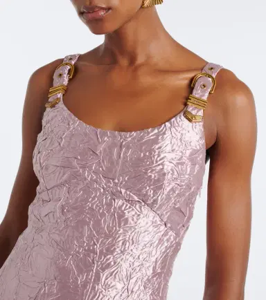 Versace Duchess satin gown | Thumbnail 4 Versace Duchess satin gown | Thumbnail 4