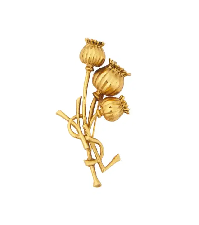 Saint Laurent Cassandre brooch