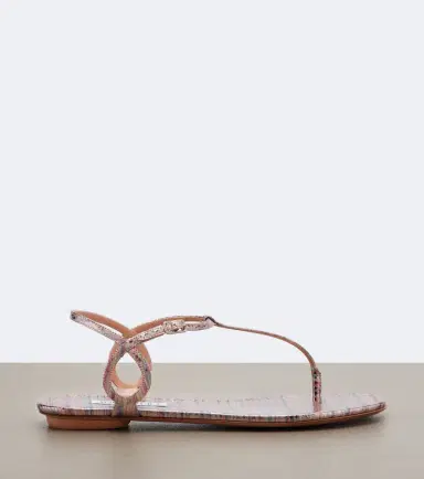 Aquazzura Almost Bare striped leather thong sandals | Thumbnail 4 Aquazzura Almost Bare striped leather thong sandals | Thumbnail 4
