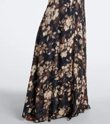 Simkhai Cerin gathered floral halterneck maxi dress | Thumbnail 5 Simkhai Cerin gathered floral halterneck maxi dress | Thumbnail 5