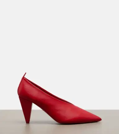 Loewe Origami Cubic leather pumps | Thumbnail 5